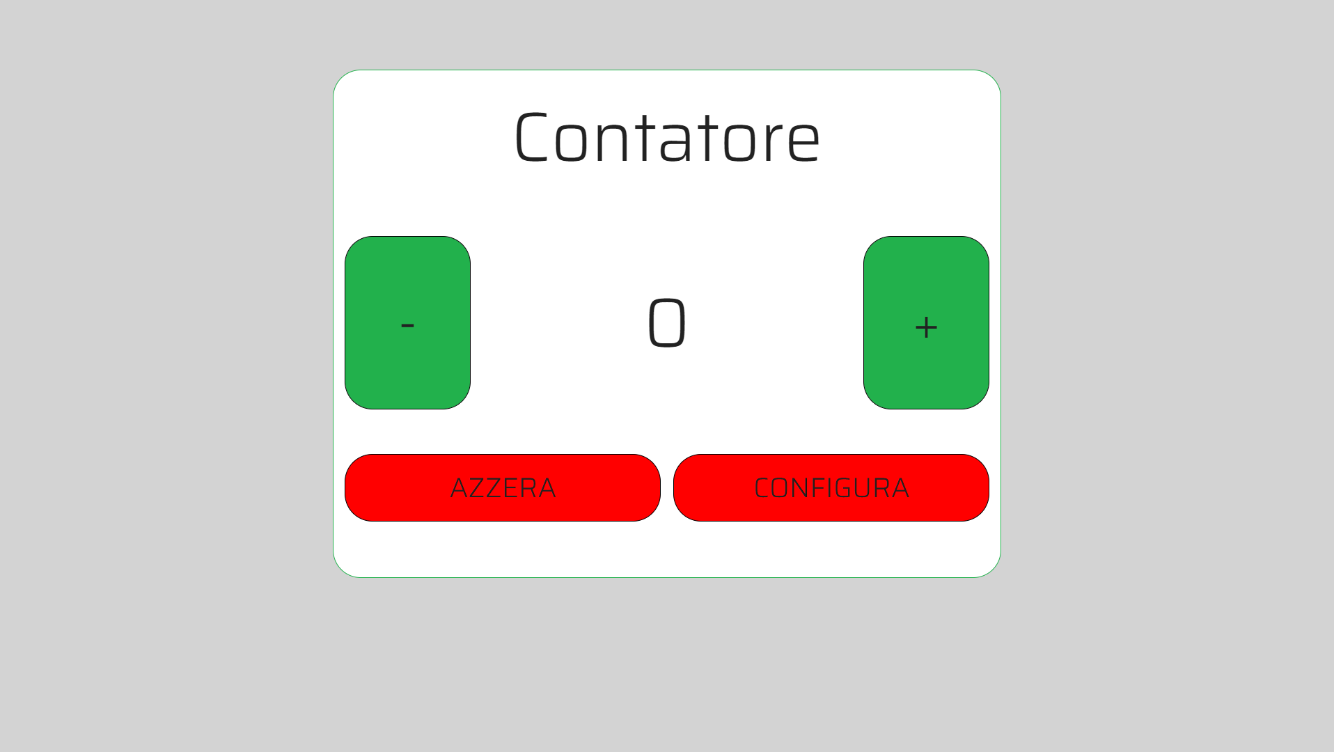 progetto javascript base